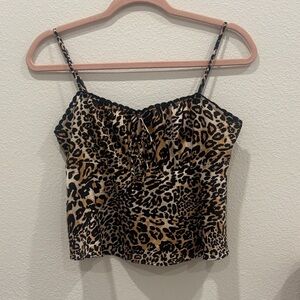 PacSun Leopard Print Cami Top